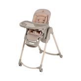Maxi-Cosi Minla Plus 6'sı Bir Arada Ahşap Görünümlü 4 Tekerlekli Mama Sandalyesi Elegance Terra siyah