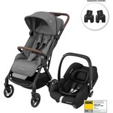 Maxi-Cosi Soho Cabriofix I-Size Ana Kucaklı Ultra Kompakt Seyahat Sistem Grey-Black Bebek Arabası