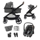 Maxi-Cosi Zelia S Trio 2 Cabriofix I-size Ana Kucaklı 3'ü 1 Arada Seyahat Sistem Dark Grey Bebek Arabası