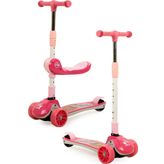 Maxi Taxi Zoomy Oturaklı Işıklı Katlanabilir Scooter
