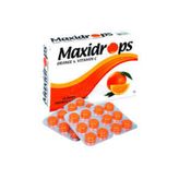 Maxidrops Portakallı C Vitamini Boğaz Pastili