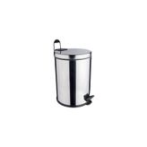 Maxiflow Çelik 8 Litre Pedallı Çöp Kovası Ss 430 Kalite