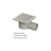 Maxiflow Yer Sifonu 10*10 cm
