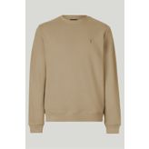 MAXIMILLIAN Bej Basic Bisiklet Yaka Relaxed Regular Erkek Sweatshirt
