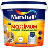 Maximum Silikonlu İpek Mat İç Cephe Boyası, Kum Beji, 2,5L