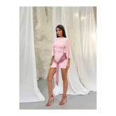 MAXMOOR BLAN Mini Elbise 1431 - Pembe