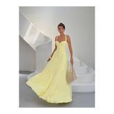 MAXMOOR MAİLY Maxi Elbise 1357 - Sarı