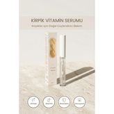 Maxos Kirpik Vitamin Serum 5 ml Bitkisel Özlü Uzatıcı Etki