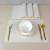 MAXSTYLE Reflect Whitegild 4 Parça Amerikan Servis 30x45 cm
