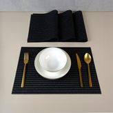 Maxstyle Silverline 4 Parça Amerikan Servis 30X45 cm - Siyah