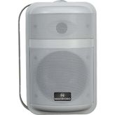 Maxword MDS-105TW Yüksek Kaliteli 200W 5.25 Inç 16 OHM/100V Iki Yollu Duvar Tipi Sütun Hoparlör - Beyaz - 5.25 İnç