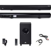 Maxword SLC-170BT 4.2 Kanal Optik Çıkışlı Soundbar TV Ses Sistemi + Subwoofer 170W+130W - Siyah