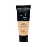 Maybelline Fit Me Matte + Poreless Foundation 140 Cool Medium Mat Fondöten
