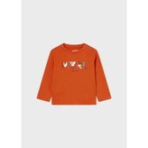 Mayoral Erkek Bebek Basic Sweatshirt - Turuncu - 1 Yaş