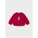 Mayoral Kız Bebek Sweatshirt Kırmızı