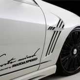 Mazda Speed Yan Kapı Çamurluk Sticker Araba Oto Yapıştırma 2Adet