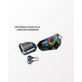 Mbb E-Ticaret BLUETOOTH 5.4 KABLOSUZ İNTERKOM+ MOTOR DİSK KİLİDİ