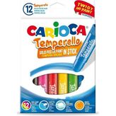 Mbb E-Ticaret Carıoca Temperello 12 Renk Çevirmeli Mum Boya 42738