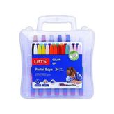 Mbb E-Ticaret Lets 24 Renk Çantalı Pastel Boya Lk-24