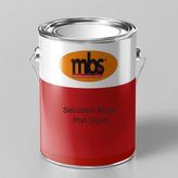 MBS Selülozik Boya Mat Siyah - 0,75