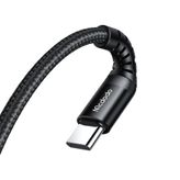 Mcdodo CA-5641 Siyah 6W 1 mt Type-C To Type-C Şarj ve Data Kablosu