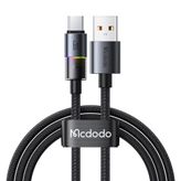 Mcdodo Ca-8180 Usb Typec 6A 7 Renkli Led Işıklı Şarj Data Kablosu