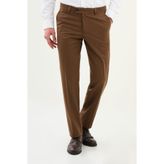 Mcr Düz Slim Fit Klasik Yün Erkek Pantolon Kamel - 38325.25K