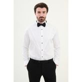 MCR Gömlek Ata Yaka - Beyaz - 2XL
