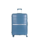 Mçs Polipropilen Valiz V366 75 Cm Sky Blue