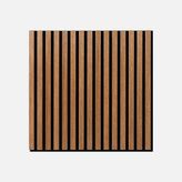 MDF Akustik Duvar Paneli Kare 20x600x600mm Teak