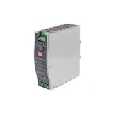 Mean Well DDR-240B-48 240W 16.8-33.6VDC 48VDC 5A DIN Tek Çıkışlı Ray Montajlı Dönüştürücü