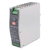 Mean Well DDR-240D-48 48V DC 5A Ultra İnce Endüstriyel DIN Ray Dönüştürücü