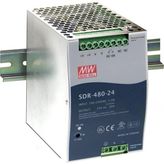 Mean Well MEANWELL SDR-480-24 24V 20.0A Ray Tipi Güç Kaynağı