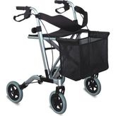 Medikalcim Rollator - 4 Tekerli Rollator - Siyah - 100 cm