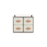 Medikaltec 2+2 Metal Ayakkabılık (Kahve-Krem-Kilim) | Kullanışlı, Sağlam Ve Şık