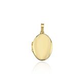 Medium Oval Kapaklı Kolye Ucu
