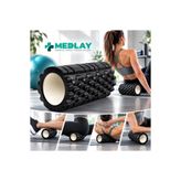 MEDLAY Foam Roller 33 Cm Siyah