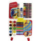 Mega 43 Parça Çantalı Sanat Seti
