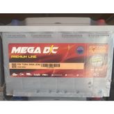 MEGA Akü 12 Volt 72 Amper (Üretim Yılı: 2024)