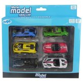 Mega Diecast Altılı Model Araba