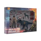 Mega Oyuncak Kadın Figürlü Dinozor Set-Mega