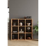MEK CLASSY 107OYA 9 RAFLI KARE KİTAPLIK ATLANTİK ÇAM