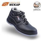 Mekap Jeriko 236 S3 Çelik Burunlu Iş Botu-Sıyah - Siyah