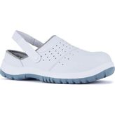 Mekap Slipper 210-01 S1 Src Çelik Burun Sabo Terlik Beyaz