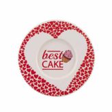 MELAMIN HEART CAKE DESENLİ ÇAY TABAĞI