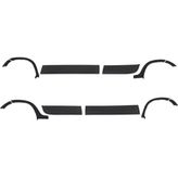 Meliset Dacia Duster Çamurluk ve Kapı Dodik Set 12 Prç.abs Set (2010-2017