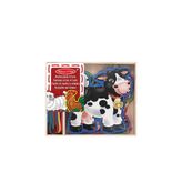 Melissa & Doug Ahşap İp Geçirme - Çiftlik Hayvanları