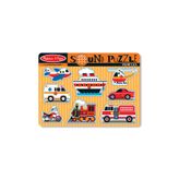 MELISSA&DOUG AHŞAP SESLİ YAPBOZ ARAÇLAR