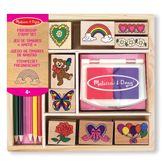 Melissa&Doug MD001632 Arkadaşlık Ahşap Baskı Seti