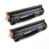 Melsan Hp Ce285a Toner Muadil 2-Li Paket